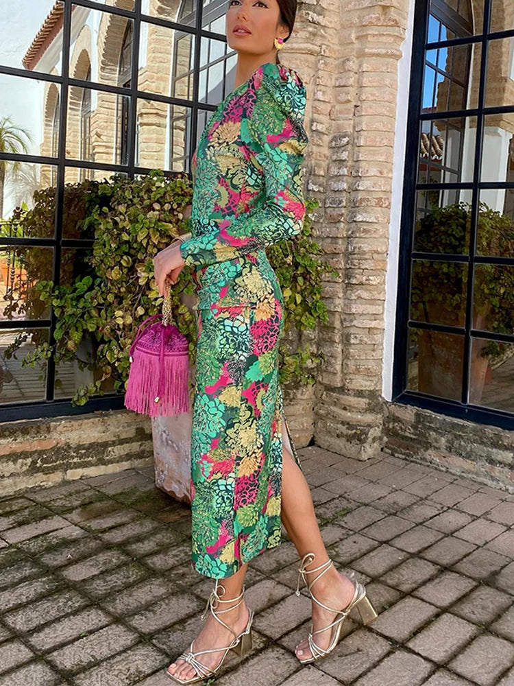 Evening wear Dresses: Long Dresses Women Fashion Long Sleeved Dress