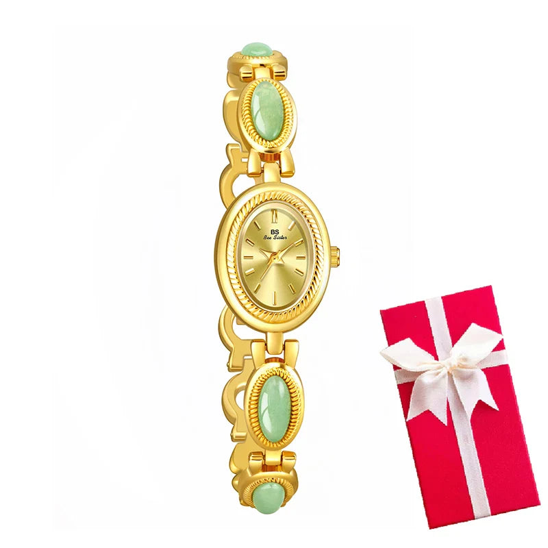 Top Brand Luxury Women Bracelet Watches Unique Design Fashion Elegant Ladies Wrist Watches For Female Clock Quartz Wristwatches