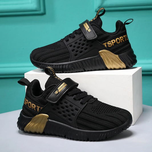 Kids Sneakers Boys Casual Shoes For Children Sneakers Shoes Mesh Anti-slippery