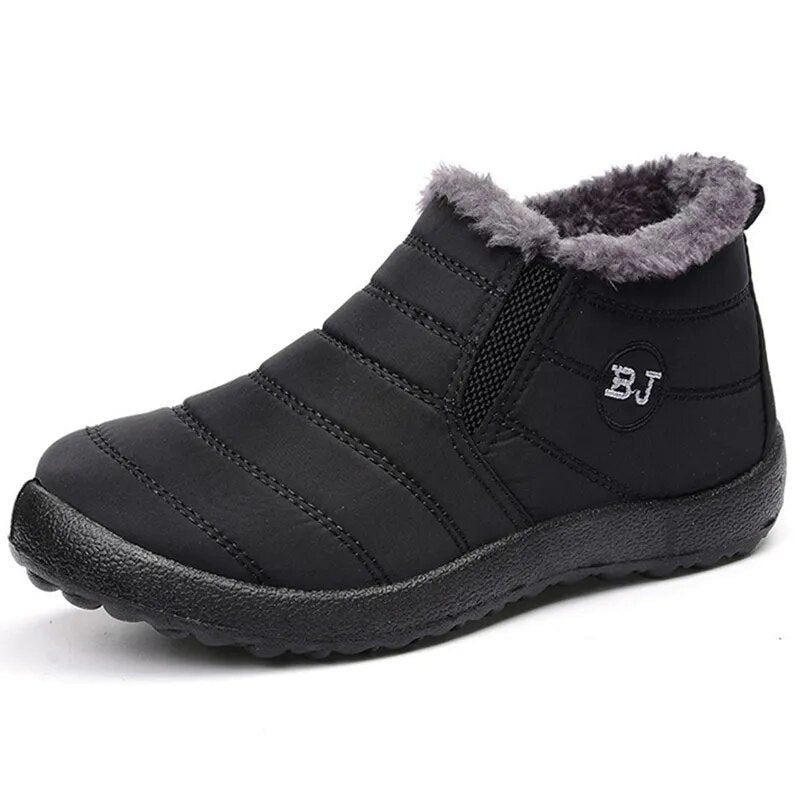Women Boots Slip On Winter Shoes For Women Waterproof Ankle Boots