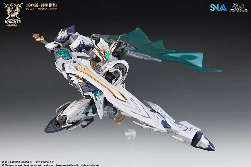 HG 1/144 SNAA SC-002 Titan Greatsword Tristan Assembly Model Kit SC-009 Divine Invoker Percival The Round Table Knights Figure