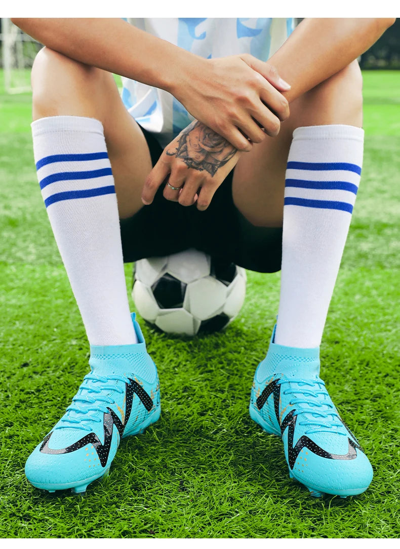 Men's Football Boots Professional Society Football Boot Outdoor Sports Kids Turf Soccer