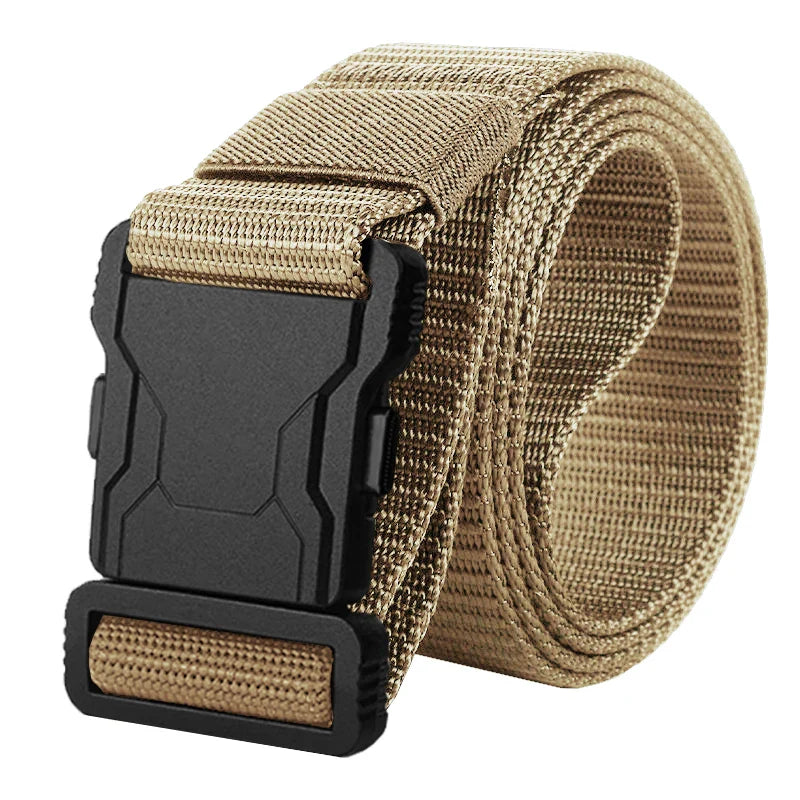 Tactical Waist Belt - Durable Automatic Buckle, Perfect for Outdoor Adventures, Unisex Accessories for Men and Women