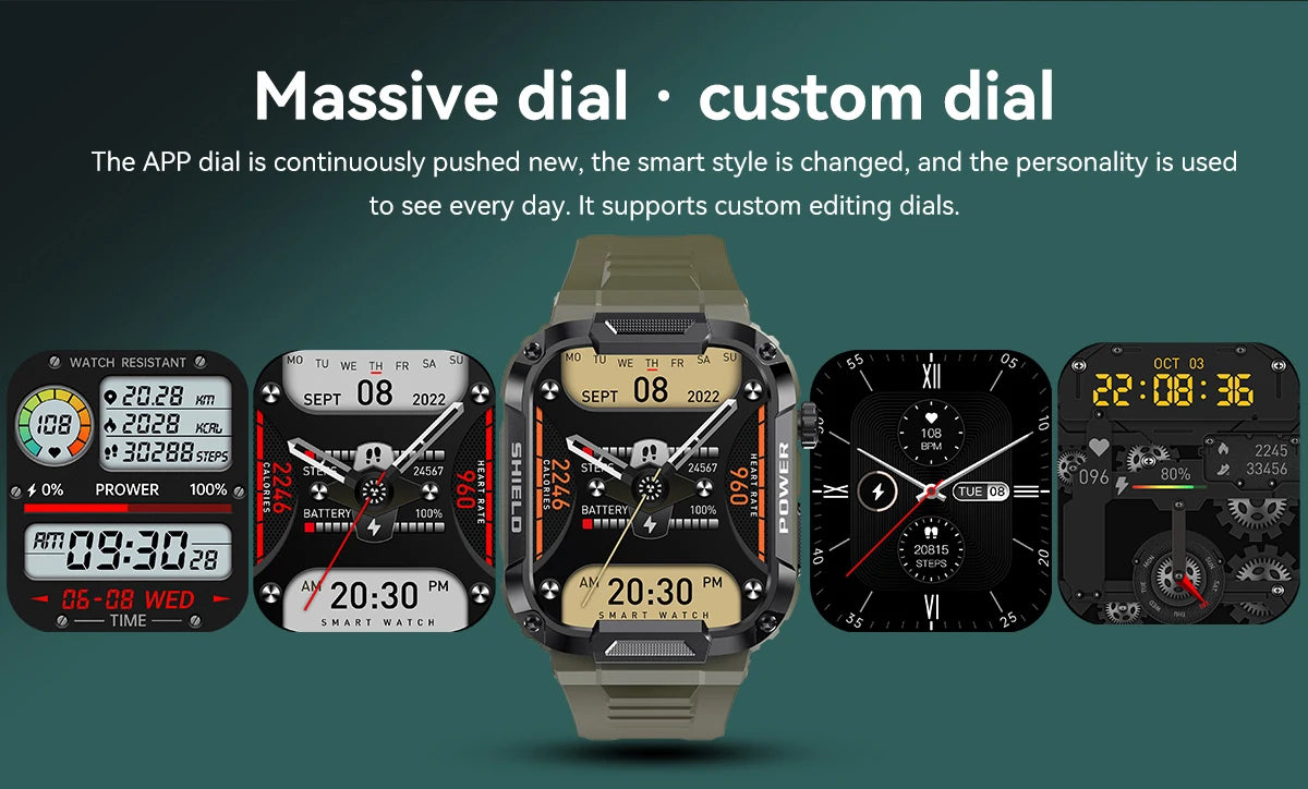 Original Smart Watch Men GPS Tracker Wireless Call Fitness Hours Waterproof Sport Smartwatch for Women Android IOS Phones 2025
