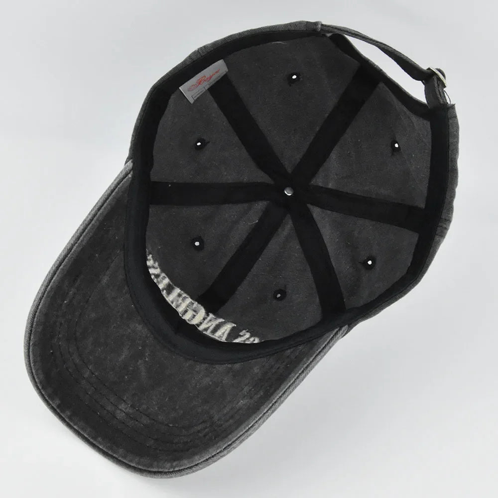 Los Angeles Baseball Cap Men Women Letter Embroidered Hip Hop Hats Vintage Wash Cotton Soft Top Sun Visor Hats Unisex Casual Cap