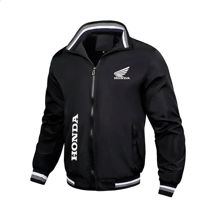 2025 Honda Men's motorcycle jacket spring summer outdoor leisure fashion sports coat ultra-thin zipper sun protection clothing