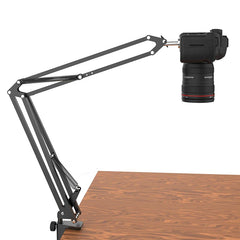 Overhead Tripod Mount for DSLR Camera Desktop Articulating Arm for Canon