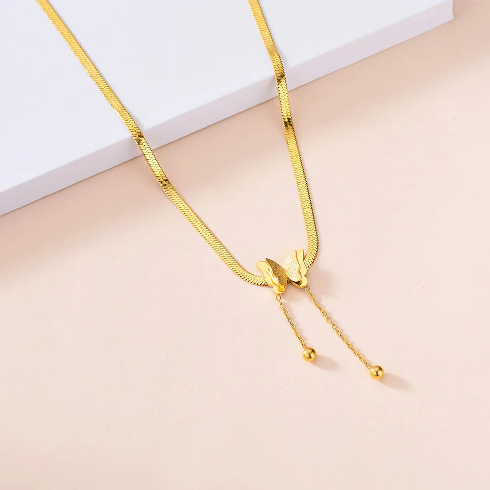 Korean Fashion Sweet Heart Shaped Necklace For Women Crystal Zircon Pendant Clavicle Chain Elegant Romantic Party Gift Jewelry