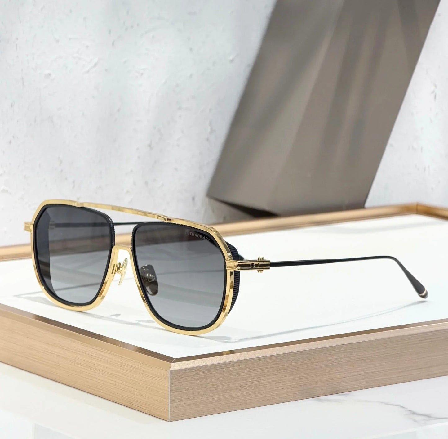 ADITA INTRACRAFT DTS165 Top Quality Sunglasses for Men Classic Women Luxury Brand Designer sun glasses UV400 With box
