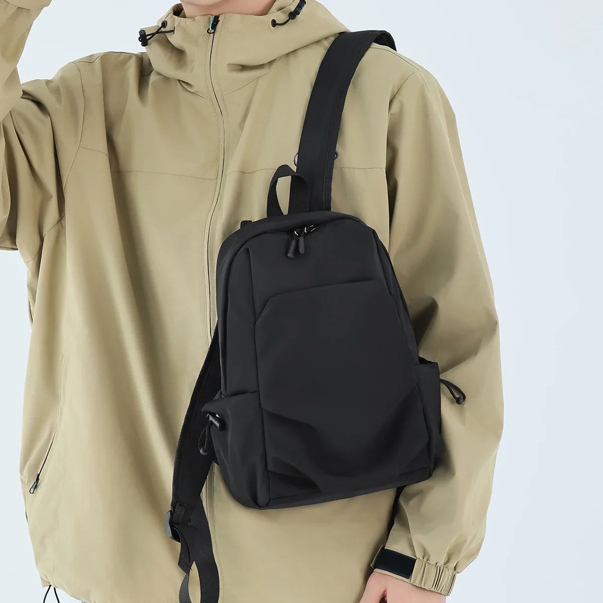 Lightweight Mini Backpack for Boys Travel, Versatile Outdoor Hiking and Mountaineering Bag, Small Backpack, Casual Small School Bag, Student Class, Fishing, Travel Conference