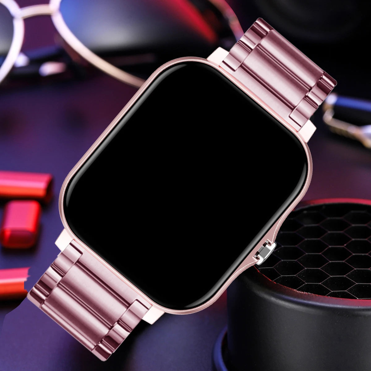 New SmartWatch Men Women 2.02 Amoled BT Call GPS Tracker NFC Sport Waterproof Heart Rate Smart Watch Fitness Tracker
