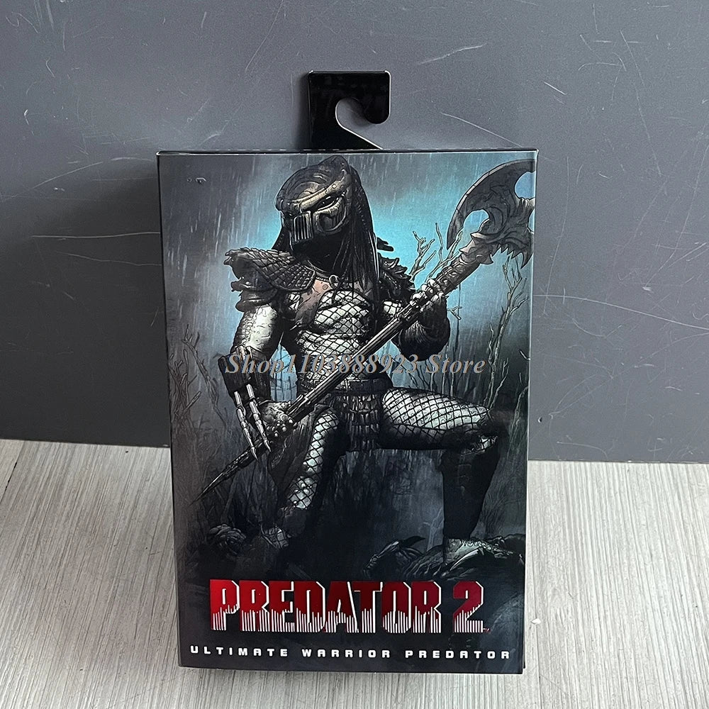 NECA Predator Figrue Ultimate Shaman Elder Armored Lost Warrior Jungle Hunter Snake Vision Predator Alien Figure Model Toy Gifts