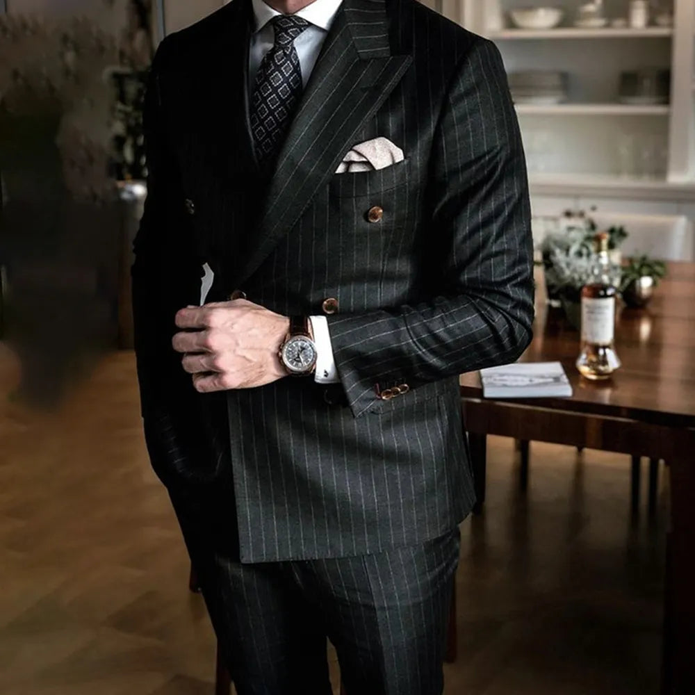 Tuxedo for Mens: Men's Suit Two Pieces(Jacket+Pants) Set Formal Occasion Wedding