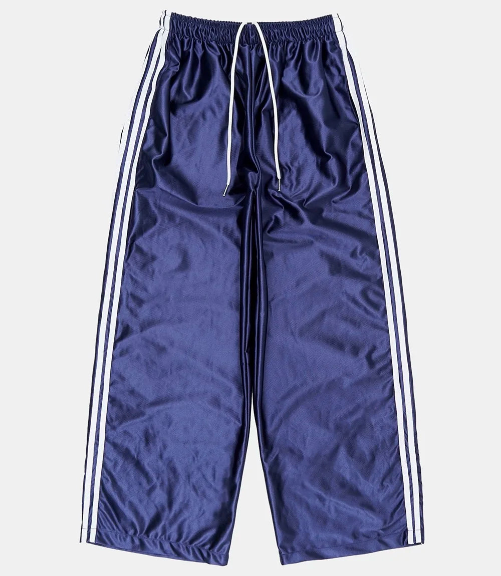 Y2k Casual Striped Sweatpants Women Korean Style Wide Leg Joggers Classic