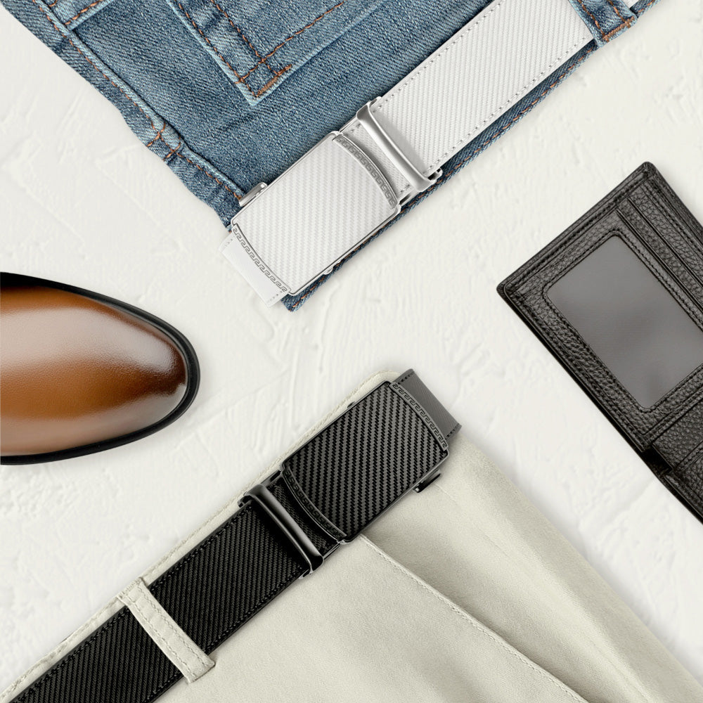 125cm Men Belts Leather Waist Strap Male Automatic Buckle Waistband Mens High Quality Girdle Belts for Women Men Gifts