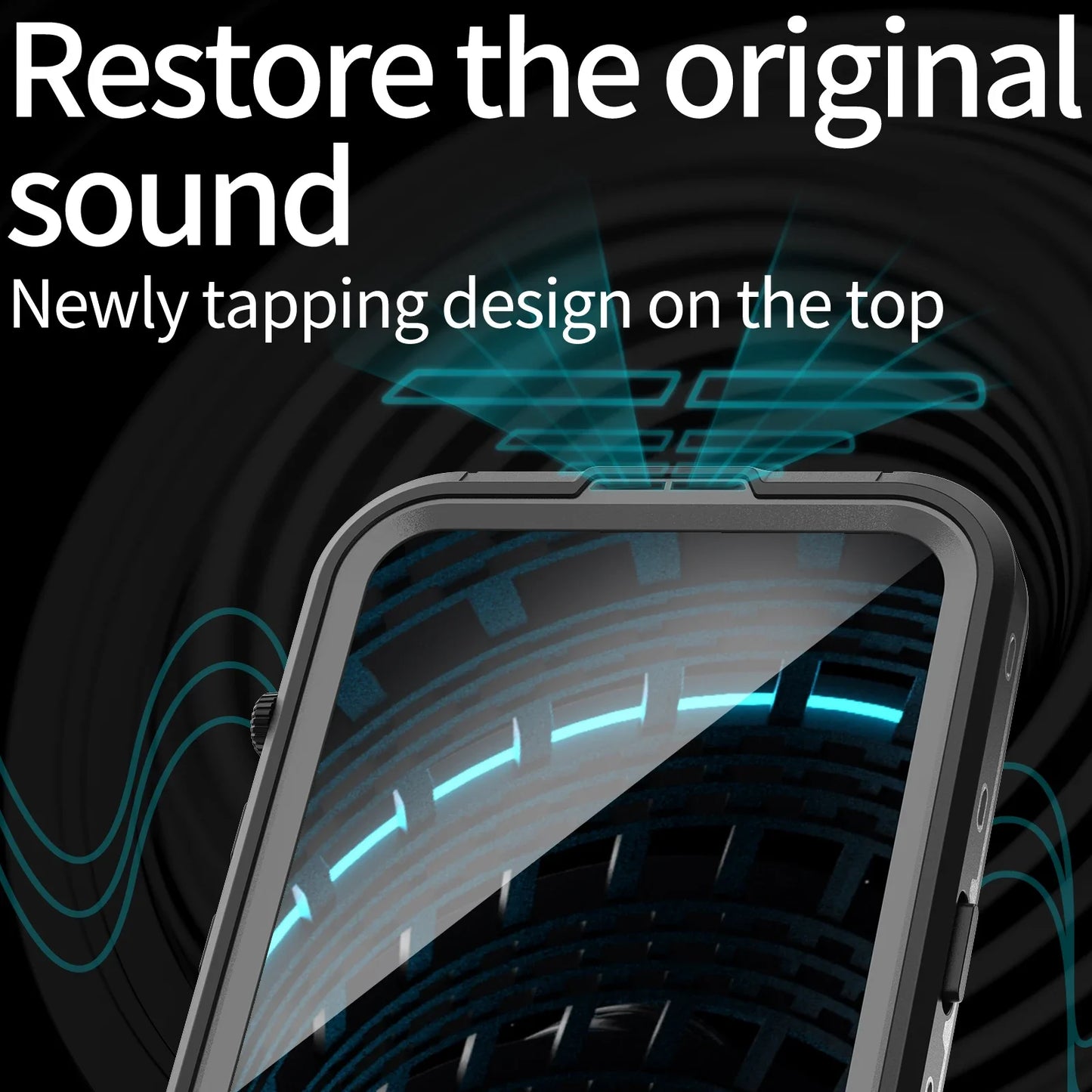 Magnetic shockproof dustproof IP68 professional waterproof phone case for iphone 16 pro max/15/14/13