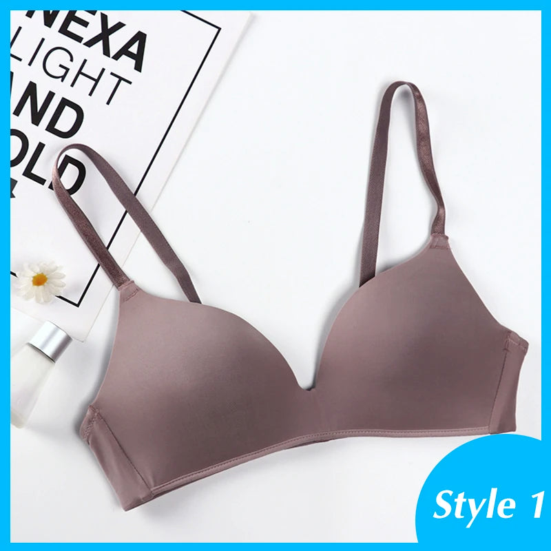 Bras for Women Push Up Bras No Wire Brassiere A B Cup Underwear