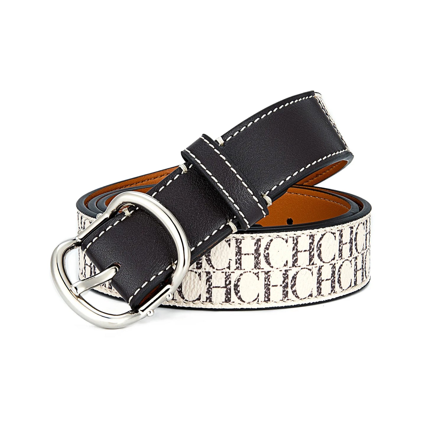 Women's Leather Belt High Quality Casual Trendy Color Letter Print Simple Elegant Waistband Fashion Versatile Strap Hot Sale