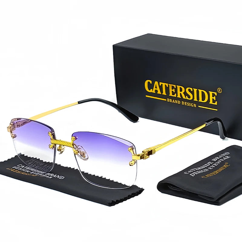 Sunglasses Men Women UV400 Small Gradient Sun Glasses For Men
