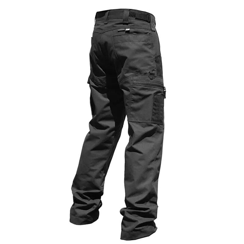 Men's Cargo Pants Multi Pockets Work Trousers Casual Tactical Pants Male Outwear
