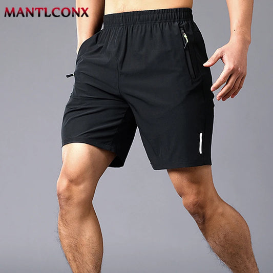 3XL Quick Dry Jogging Fitness Shorts Men Sports Bottoms Thin Breathable