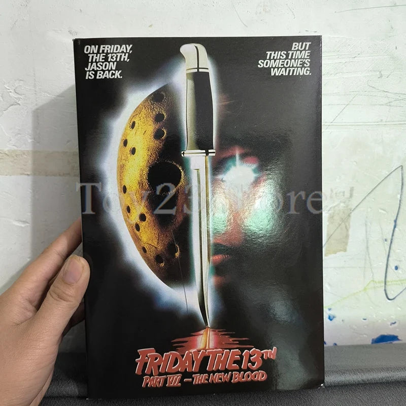 NECA Friday The 13th Figure Pennywise Part VII 7 New Blood Ultimate Jason Voorhees Action Figure Model Horror Halloween Gift