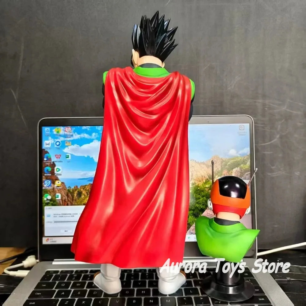 29-32cm Anime Dragon Ball Super Figure Videl Great Saiyaman Gohan Action Figures Pvc Desktop Ornamen Collection Model Toys Gifts