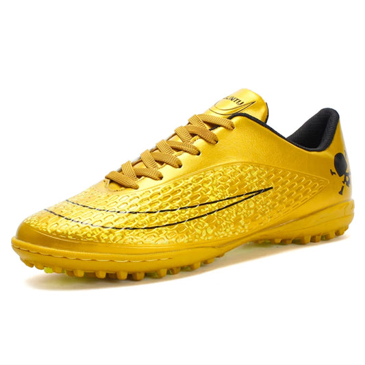 Men's Soccer Shoes Kids Children Low Top Futsal Society Training Football Boots