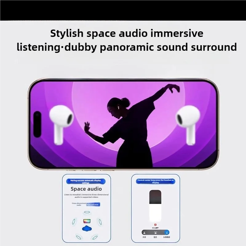 Airs Pro7 TWS Earbuds Bluetooth Wireless Headsets with Siri Pop-up