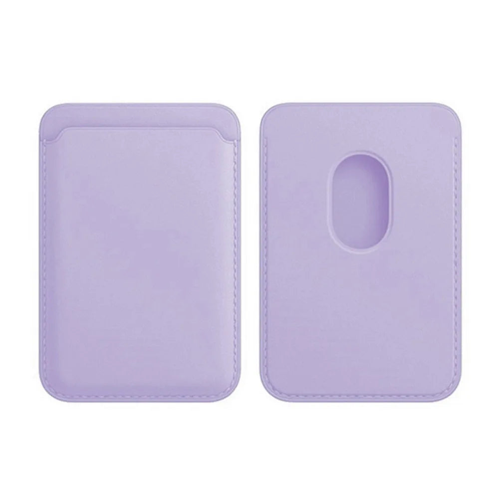For Magsafe Wallet Card Holder Case For Apple iPhone 17 16 15 14 13 12 Pro Max Magnetic Leather Bag Adsorption Cover Accessory