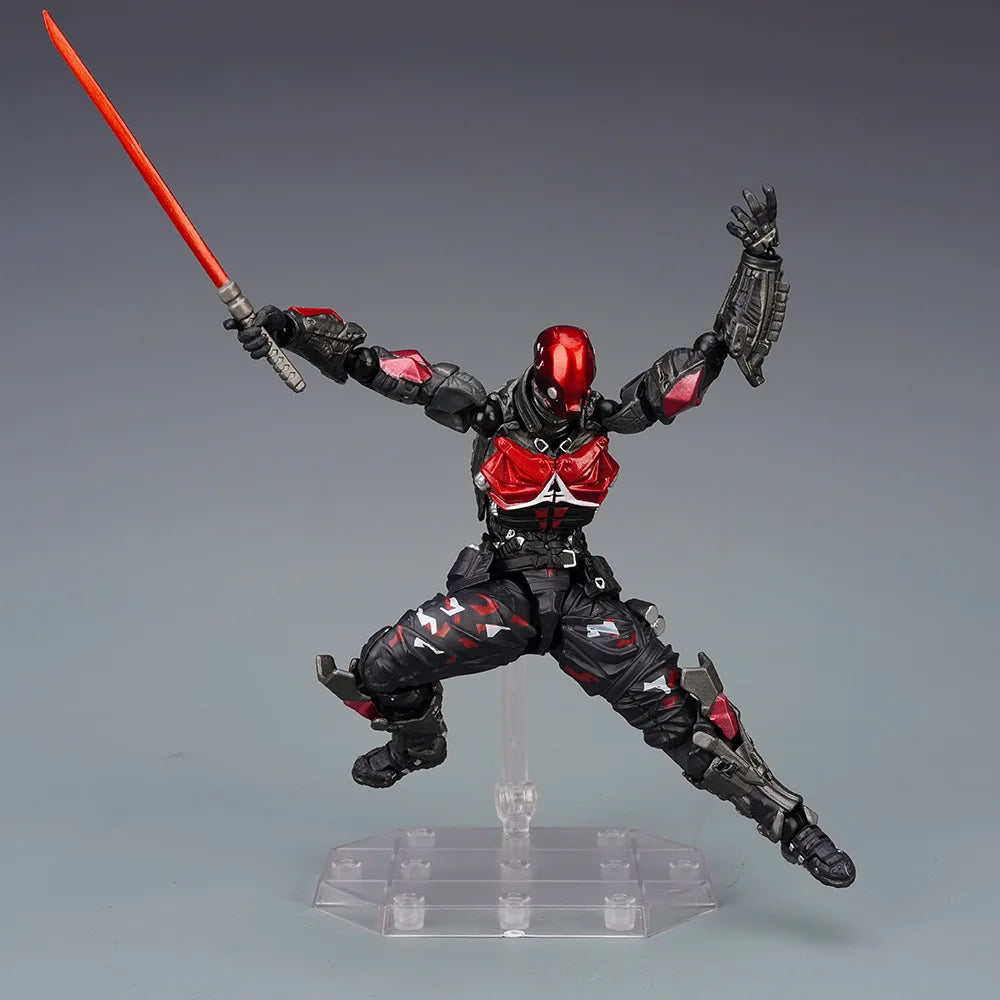 AMAZING YAMAGUCHI Arkham Knight Batman Red Hood Robin Jason Todd Figuarts Game Action Figure Model Toy Collection Christmas Gift