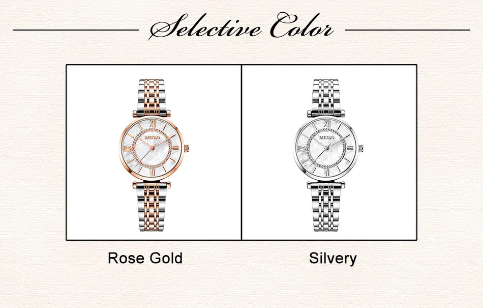Womens Luxury Crystal Women Bracelet Watches Top Brand Fashion Diamond Ladies Quartz Watch Steel Female Wristwatch
