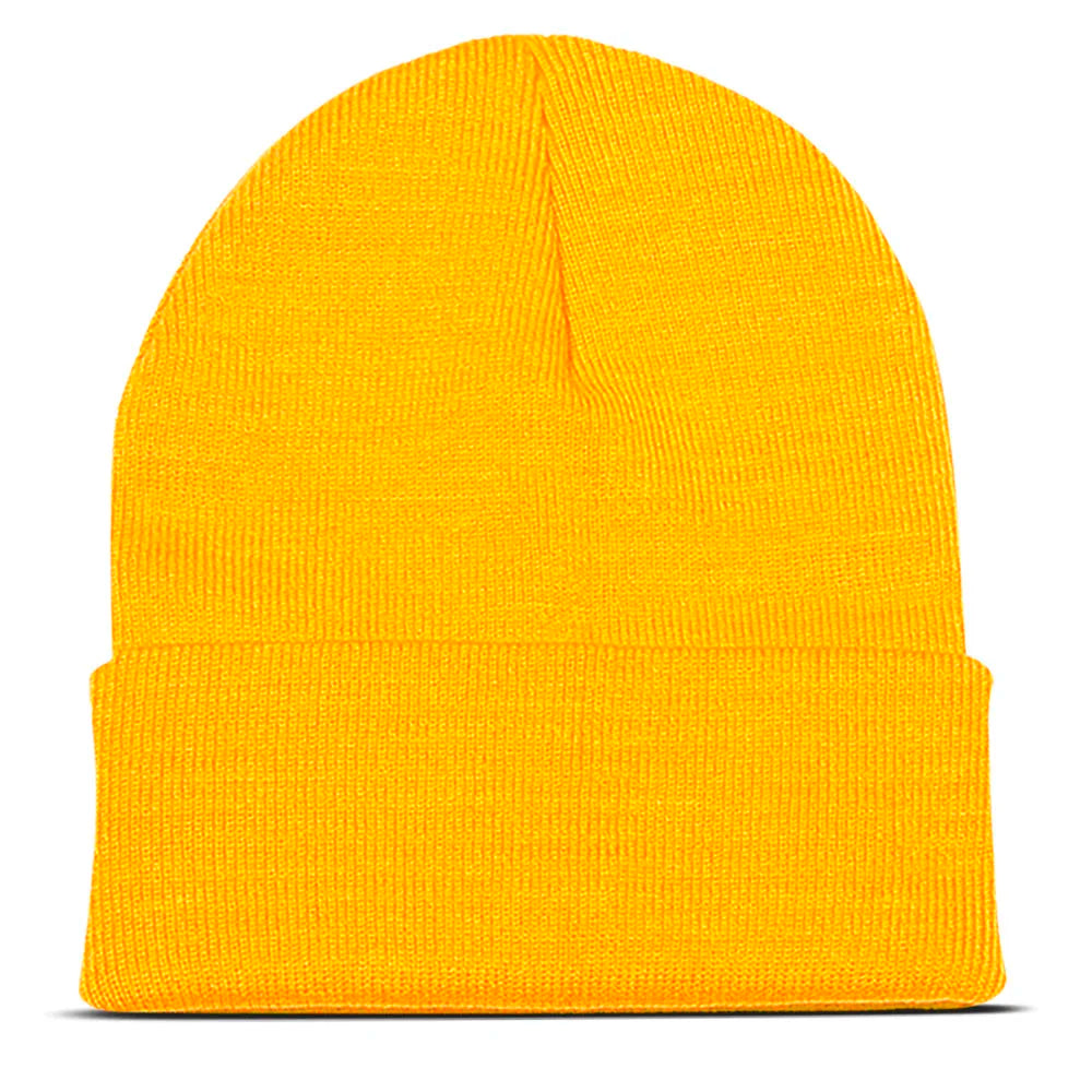 Personalized Custom Beanie Embroidery Text Name Design Logo Winter Hat for Men Women Knitted Cap