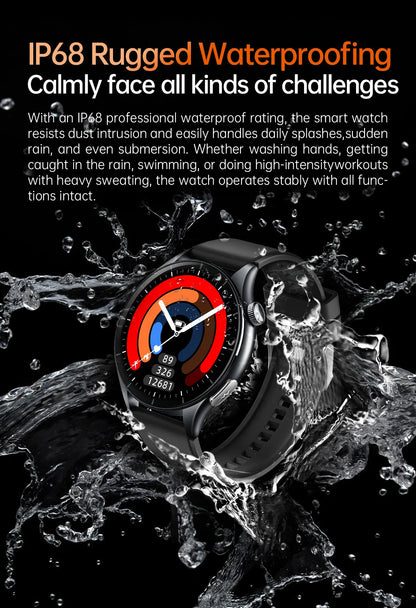 2025 New ECG+PPG Health Diagnosis Smartwatches Men Women Clock Uric Acid Lipid BP Heart rate Tracker NFC Sports Smart Watch IOS