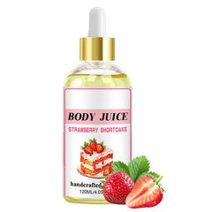 Body Juice Massage Oil Strawberry Serum Anti Dark Spots Smooth Moisturizing Relax Repair Aromatherapy Glow Relieve Dry Skin Care