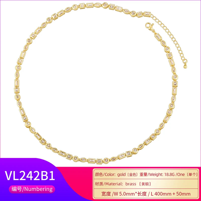 candy necklace for women Cubic Zirconia Man necklace originality Couples