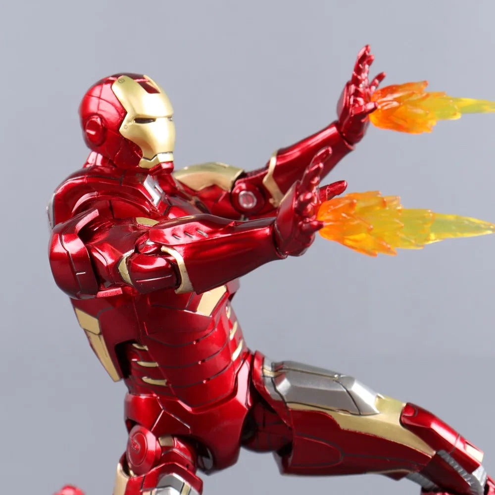 ZD Toys Iron Man Action Figure Joint Movable MK1 MK3 MK6 MK7 MK42 MK45 MK50 MK85 MK17 MK33 MK39 Adult Collection Figure Gift