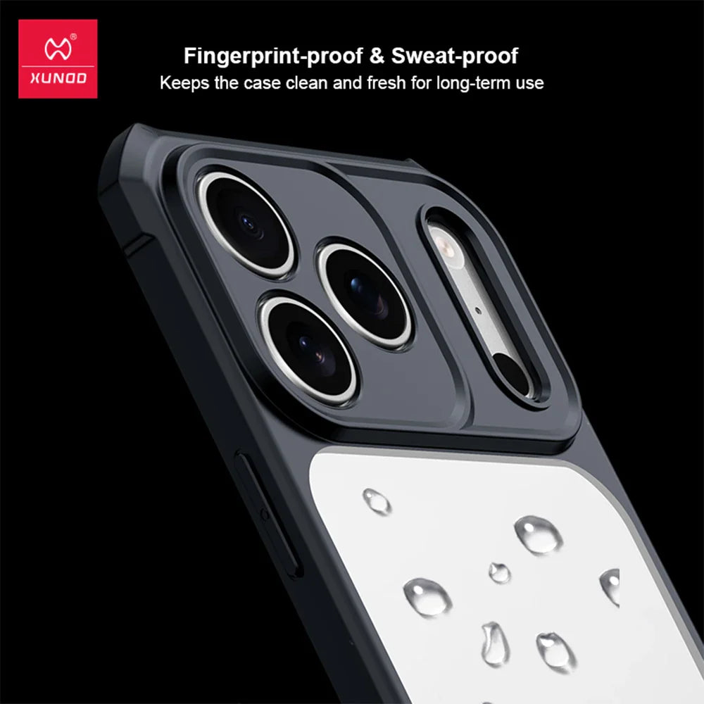 iPhone 17 Pro Max 17 Pro Magnetic Case,Airbag Shockproof Acrylic & TPU Cover,Anti-fingerprint,Camera Control Button Case