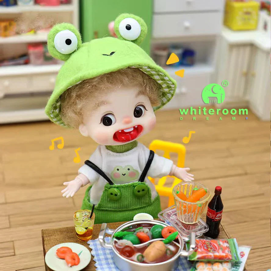 Mini Ob11 Bjd Doll Accessories Obitsu 11 Clothes Dolls For Girls Boy Toys Baby Kawaii Anime Toy Cute Items Miniature Costume
