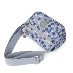 Nylon Shoulder Bag Lightweight Small Square Bag Anti Splash Casual Crossbody