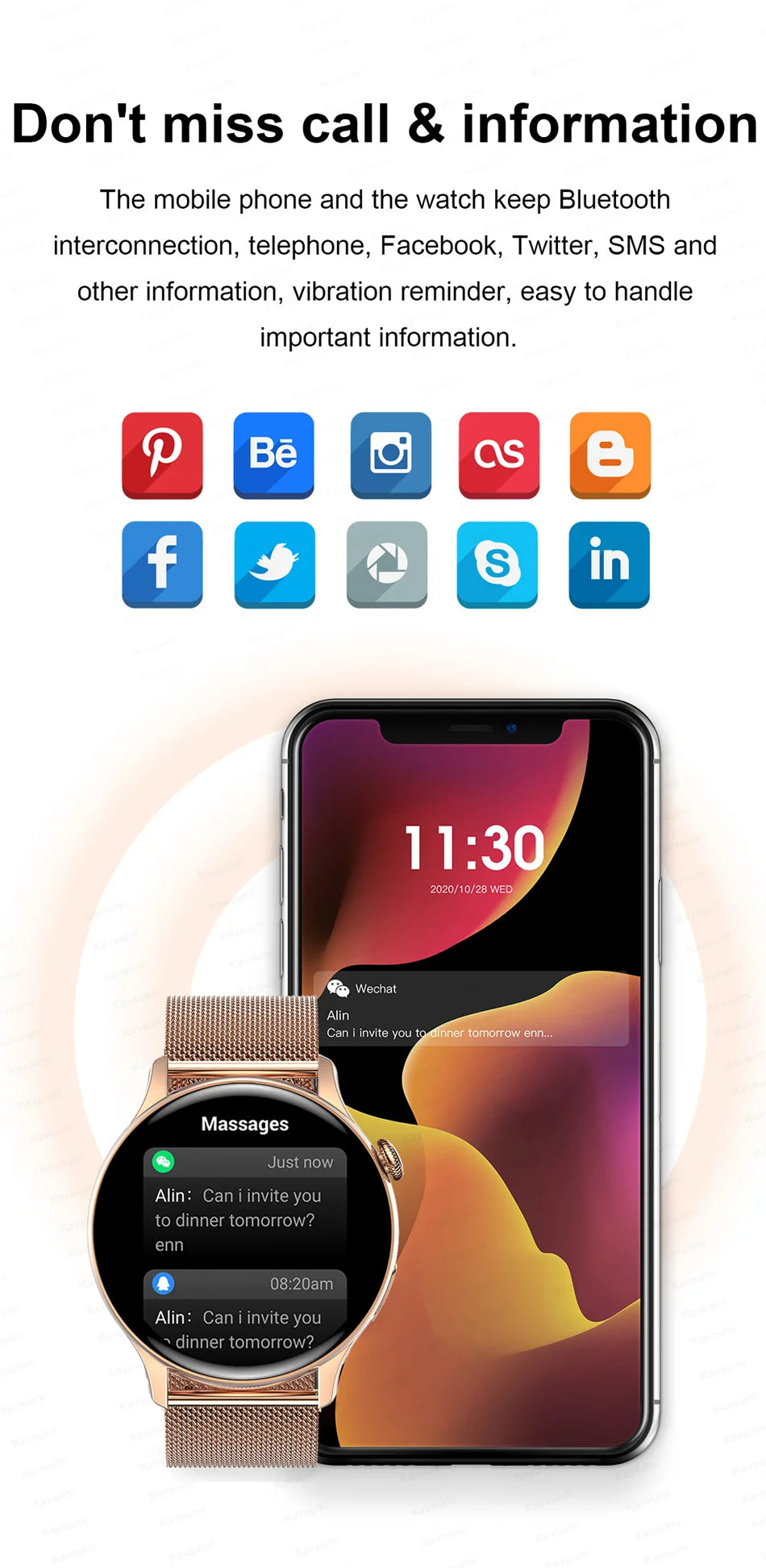 2026New Smart Watch Women Custom Dial NFC GPS trajectory clock Heart Rate bloodpressure BT Call Smartwatch For Android iOS mini