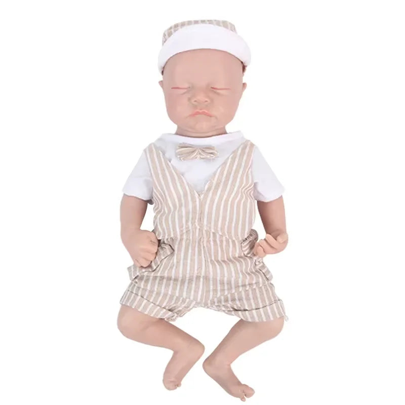 IVITA 100% Full Body Silicone Reborn Baby Dolls Painted Realistic Baby Doll Wholesale Lifelike Toys for Children Christmas Gift