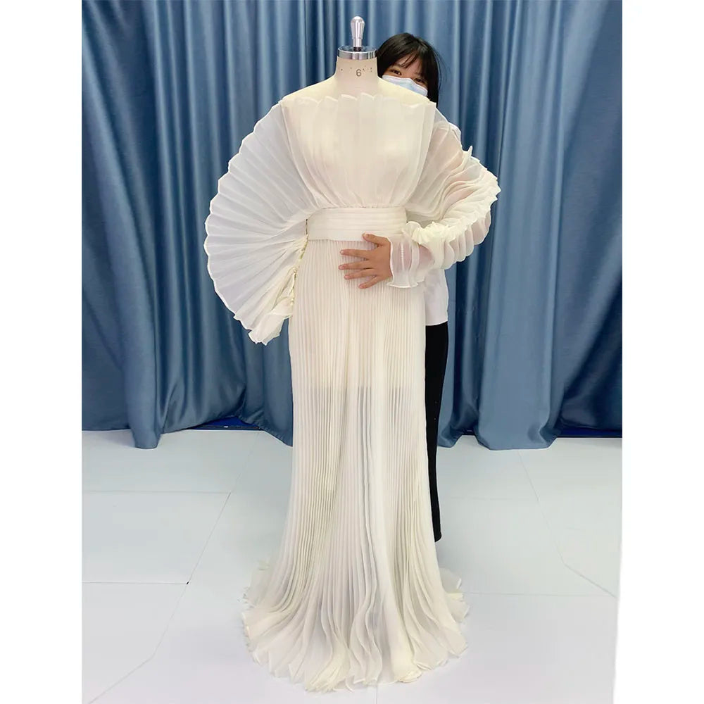Homecoming Dresses: Organza Pleated Formal Dress Photography Photo Shoot Dress