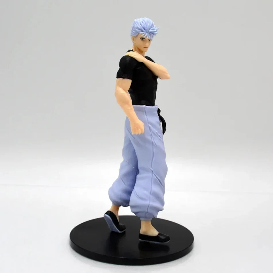 19cm Japanese Anime Jujutsu Kaisen Figure Gojo Satoru Action Figure PVC Model Toys Collectible Statue Standing Kids Gift