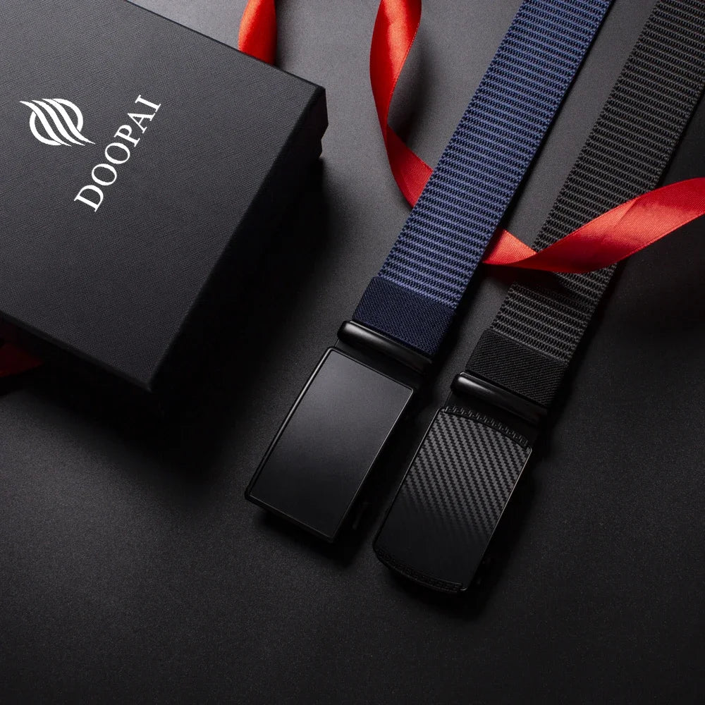 Automatic Buckle Light Comfortable Nylon Military Belt Outdoor Hunting Multifunctional Tactical Canvas Belt High Quality Men Bel