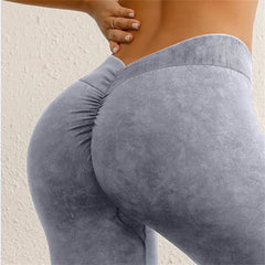 leggings for ladies , Wash V back Scrunch yoga pant