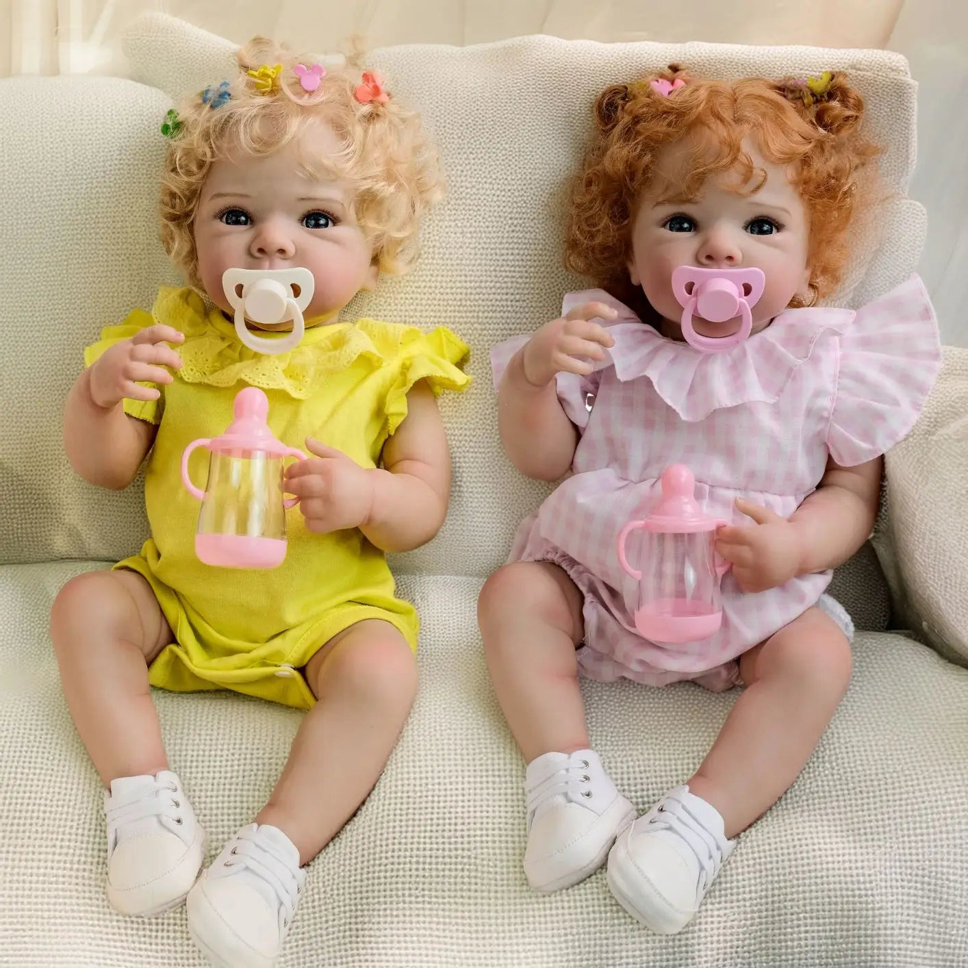 NPK 19-inch Newborn Lifelike Reborn Baby Doll Bettie Cuddly Full Body Multiple Layers 3D Skin Painting Collectible Toy