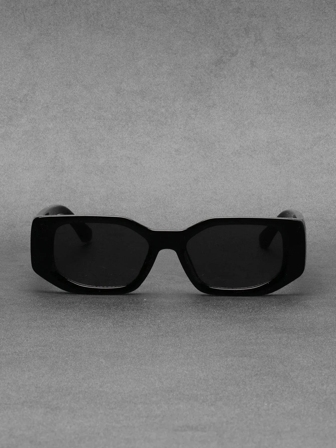Ruiao 2025 new black classic retro designer branded concave irregular thick frame men women fashion sunglasses