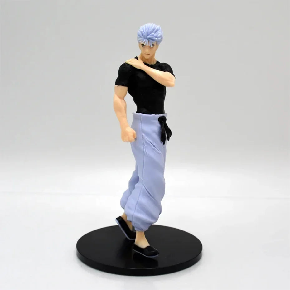 19cm Japanese Anime Jujutsu Kaisen Figure Gojo Satoru Action Figure PVC Model Toys Collectible Statue Standing Kids Gift