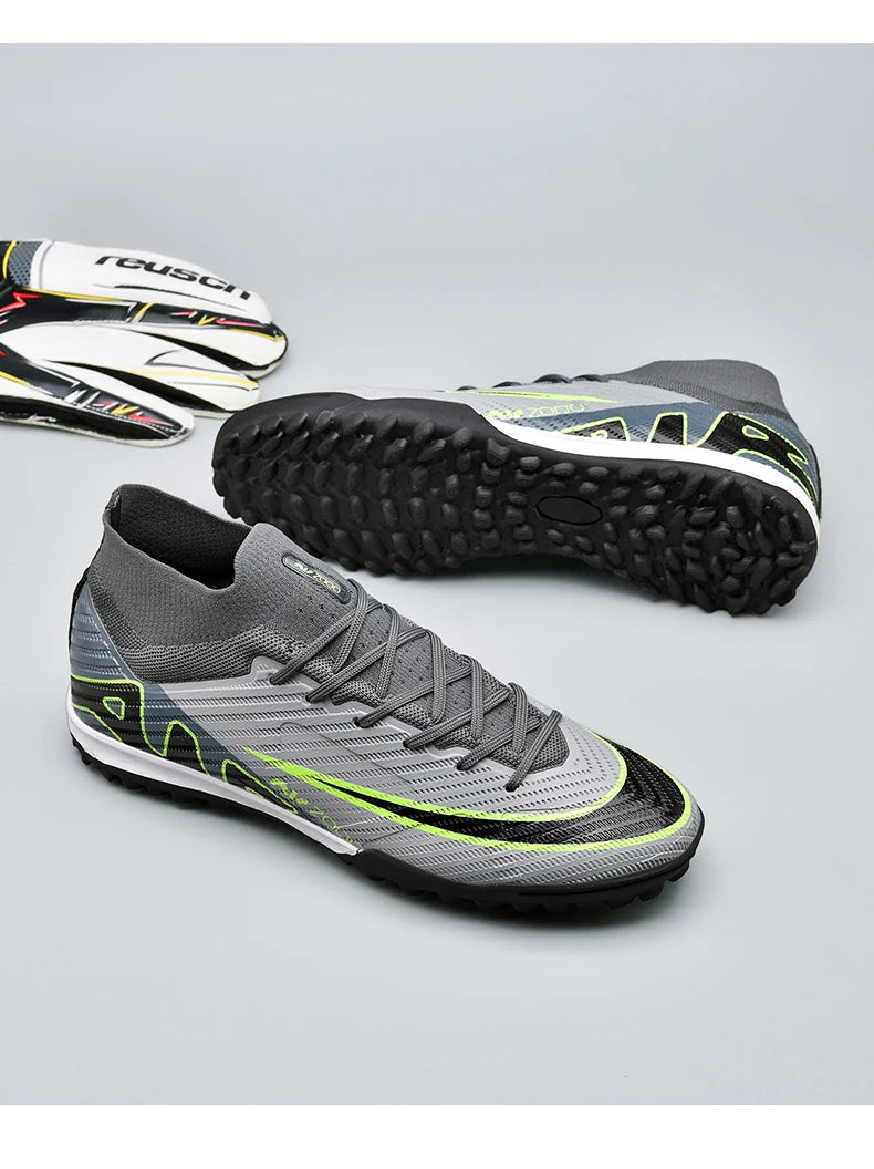Men Soccer Shoes Grass Society Training Football Boots Cleats